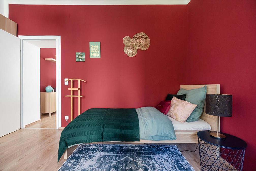 Colorful Apartment Facing Green Courtyard Vienna Esterno foto