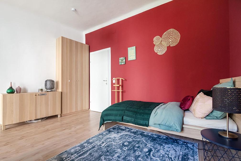 Colorful Apartment Facing Green Courtyard Vienna Esterno foto